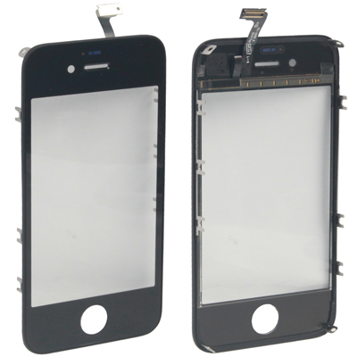 dotykove sklo iphone 4 4S, nahradny digitizer, predny panel iphone, dotykovy panel iphone 4, 4S, oprava servis, vymena, lacno , orginal