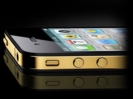 iphone 4 4S golden edition, zlaty ram iphone, zlate tlacidla, gold iphone, golden iphone, 24CT iphone