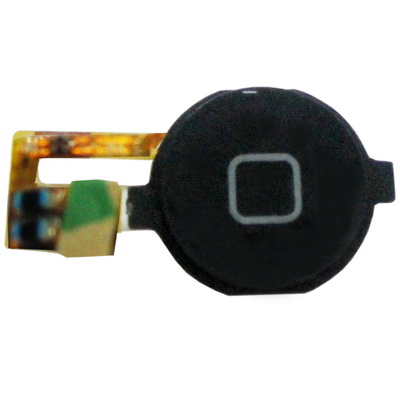 iphone 3G 3GS cierny homebutton, novy homebutton tlacidlo, membrana tlacidla, novy flex kablik homebuttonu